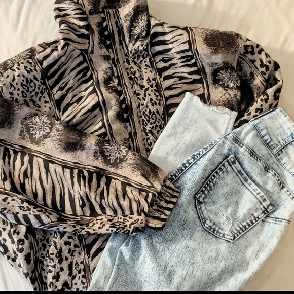 Vtg Fuda Int'l Silk Jacket - Picture 3 of 4